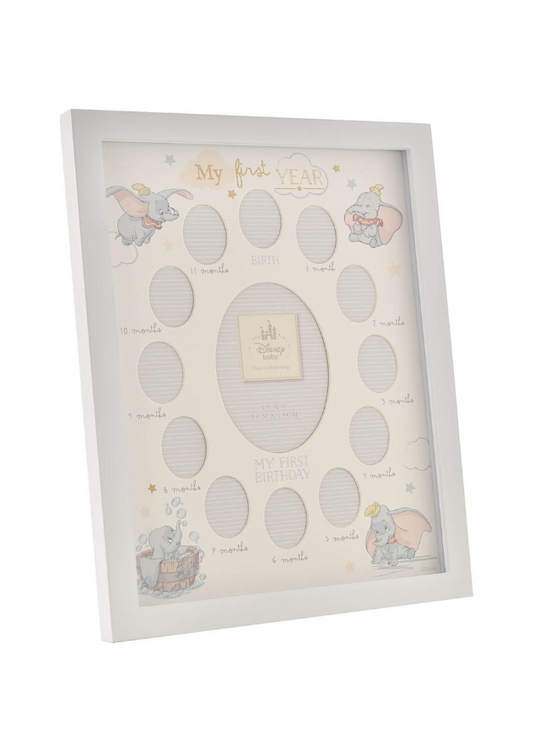 My First Year White Photo Frame -Dumbo DI418 Disney