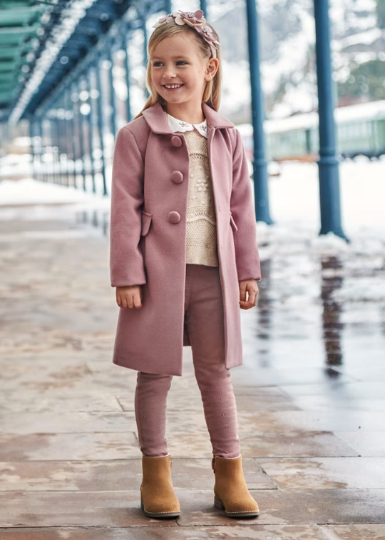 Long Pink Pants with Targets 4546 Mayoral