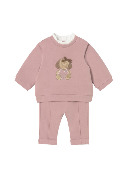 2 Piece Set Blouse and Long Pants Pink 2560 Mayoral