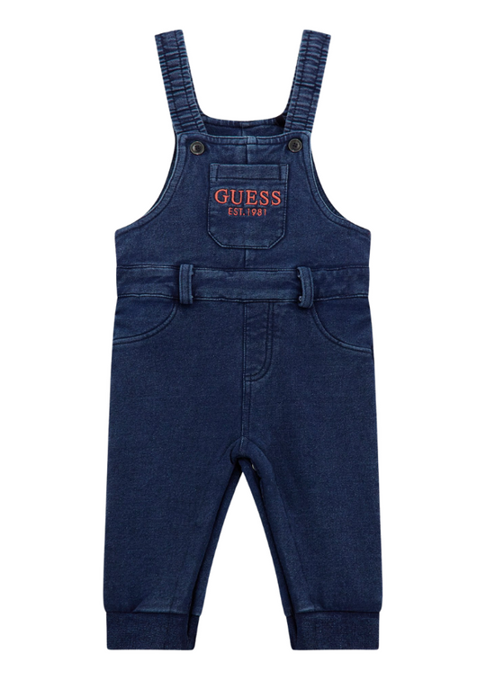 Long Denim Jumpsuit with Straps I4BD00 K8H90 BUEH Guess