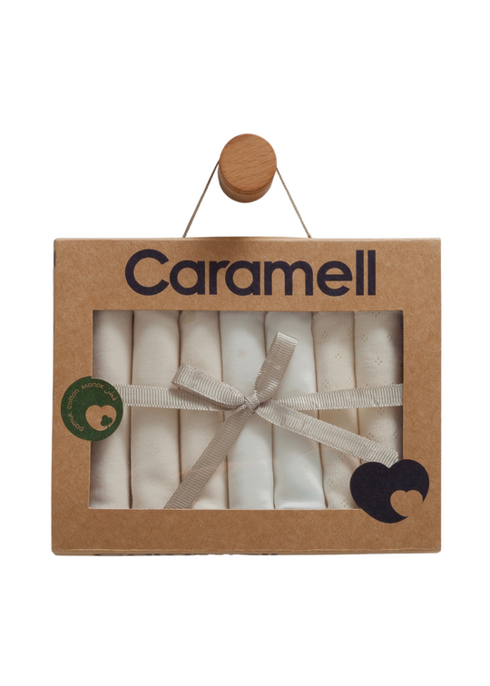 Set 7 Batiste din Bumbac Bej MND1471 Mell Sweet Bbay