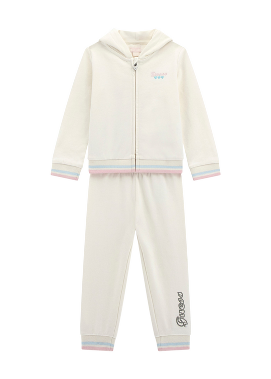 Trening 2 Piese din Bumbac Crem K5YG00 KA6R4 G012 Guess