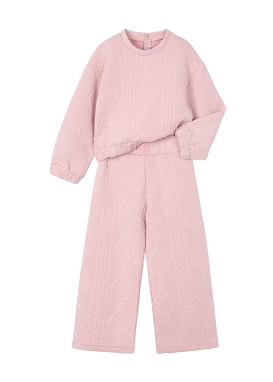 2 Piece Quilted Tracksuit Pink 4896 Mayoral