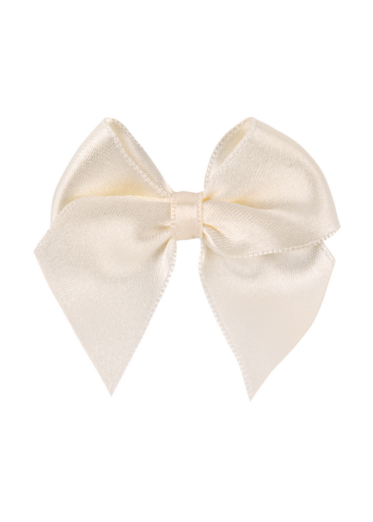 Cream Satin Bow Hair Clip 50957000 Condor