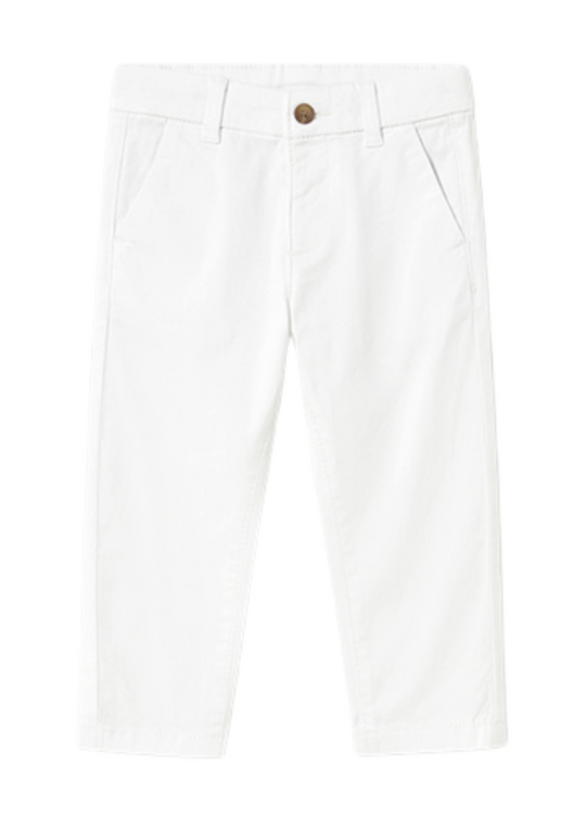 Long White Chino Pants 522 Mayoral