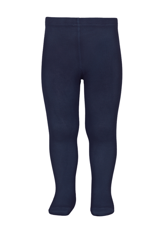 Navy Blue Cotton and Nylon Tights 20191 Condor