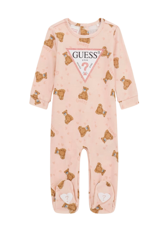 Salopeta Lunga Roz Cu Detaliu Ursuleti S5RG00 KA6W4 PH06 Guess