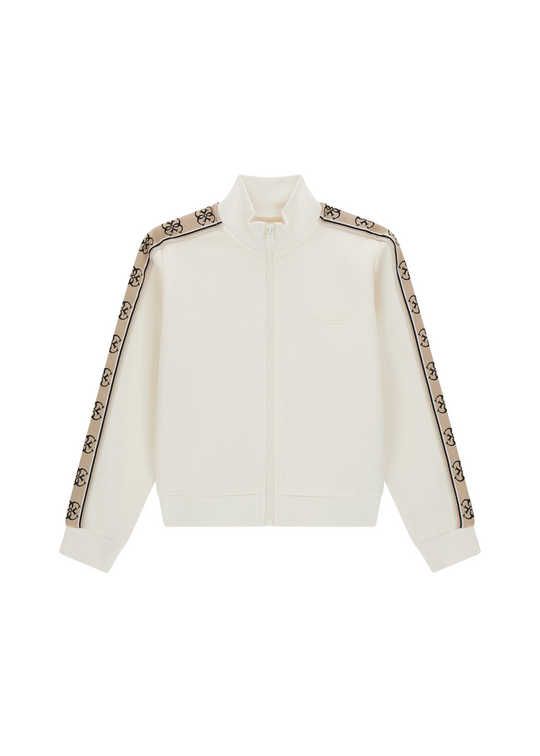 Bluza Sport Crem cu Fermoar J2YQ06 KB3P2 G6K5 Guess