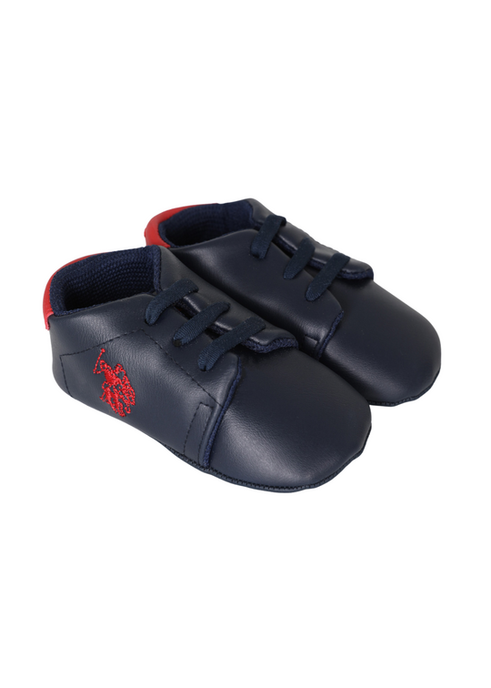 Pantofi Sport Bleumarin cu Rosu cu Siret Elastic USB1308 Us Polo Assn