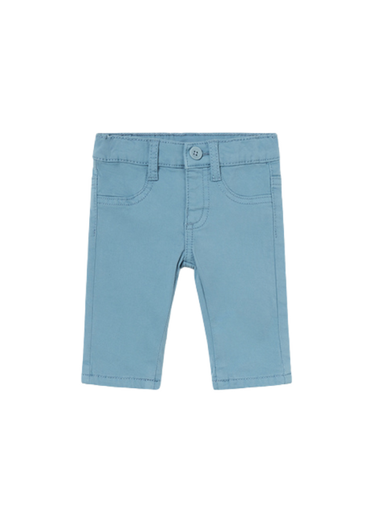 Long tercot turquoise basic trousers 2524 Mayoral