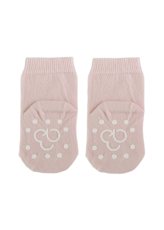 Sosete Antiaderente Roz din Bumbac Organic S16775 KitiKate