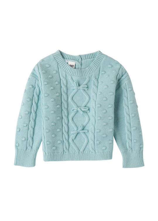 Mint Green Sweater with Braids 4.A660.00 iDO