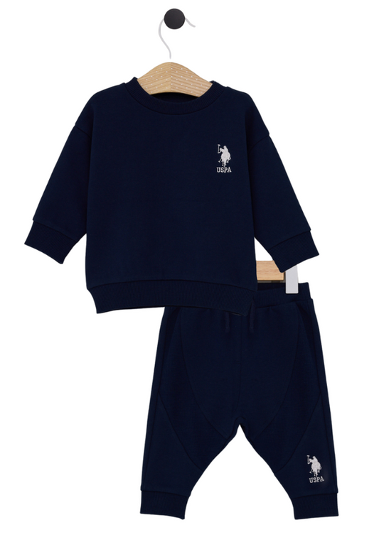 Oversize Tracksuit Navy Blue 2 Pieces USB2155 V1 Us Polo Assn