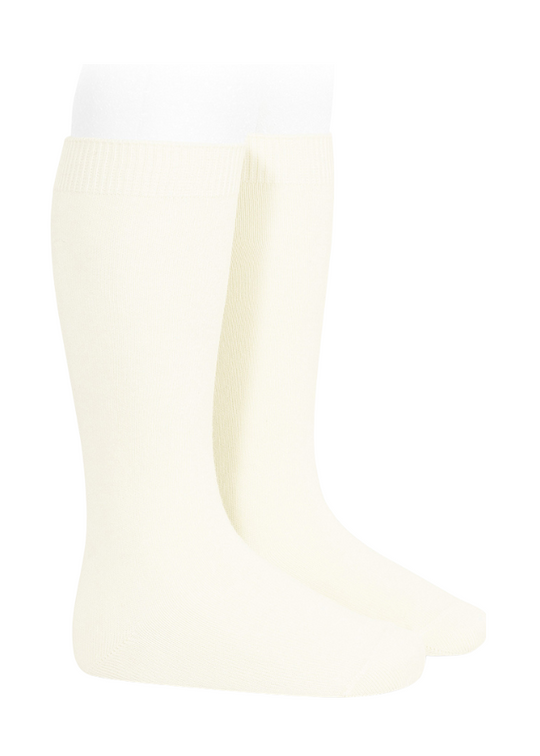 Long Socks Cotton with Nylon Cream 20192 Condor