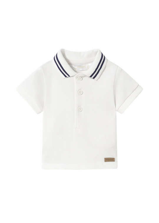 Mayoral White Polo Shirt 190