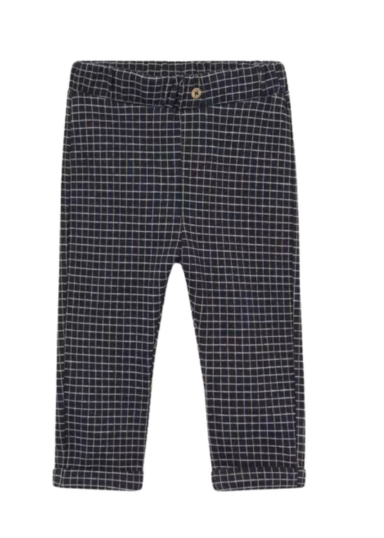 Long Pants Navy Blue Checked Beige 2532 Mayoral