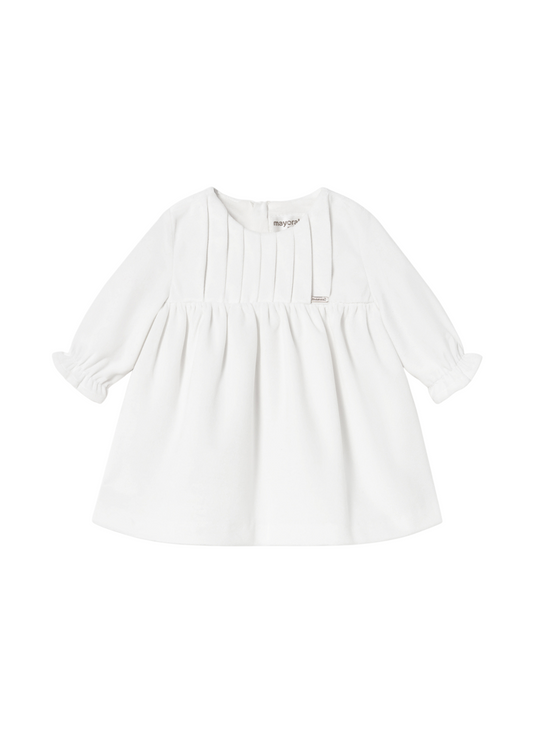 Rochie Catifea Ivory cu Maneca Lunga 2819 Mayoral