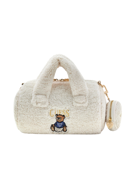 Geanta din Blana Crem cu Urs J5BZ07 W2830 G012 Guess