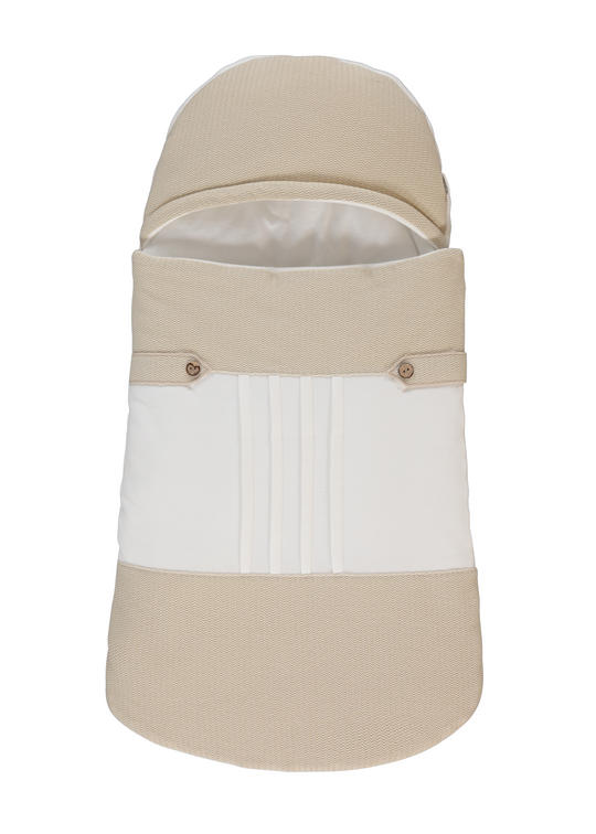 Portbebe Crem cu Bej Baby King P549 Bebetto