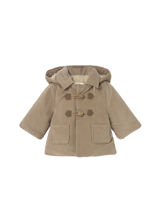 Brown Coat with Fur Lining 2411 Mayoral
