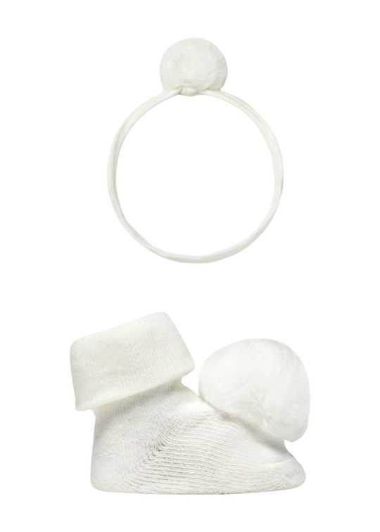 Set Sosete si Bentita Crem 9922 Mayoral