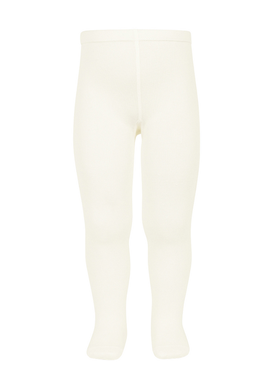 Cream Cotton and Nylon Tights 20191 Condor