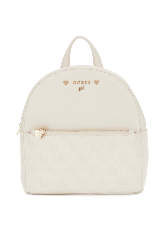 Cream and Brown Backpack J4RZ34 WFEN0 P13W Guess