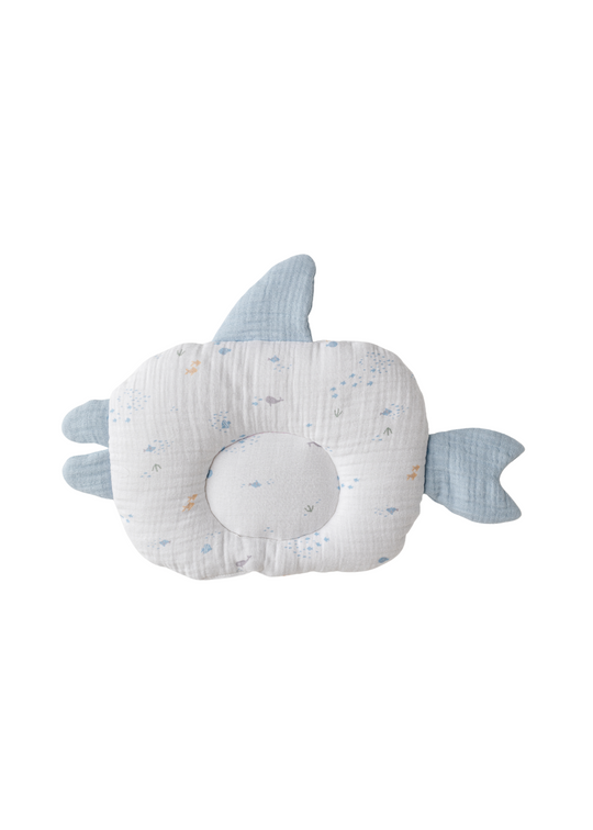 Perna Alb cu Bleu Impotriva Plagioencefaliei cu Muselina AC25624 Andywawa