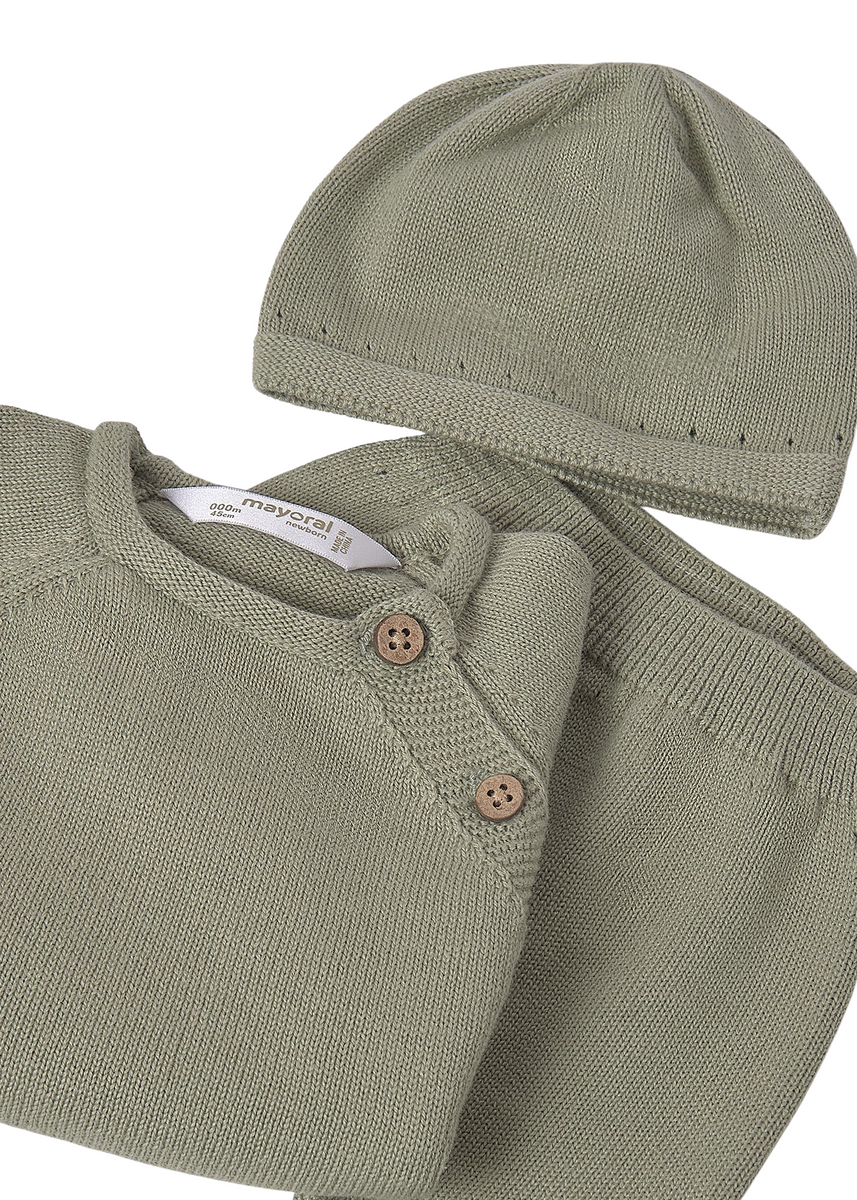 Baby Gift Set Pieces Knitted Green 9981 Mayoral – AnneBebe