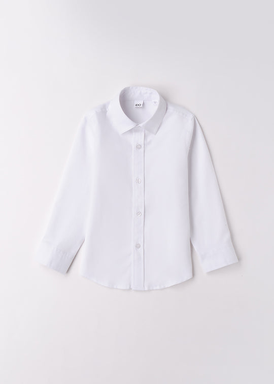 Camasa Maneca Lunga Baieti Alba 4.F269/00 iDO