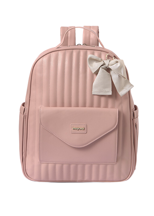 Рожевий рюкзак для вагітних для дівчинки 19353 Mayoral