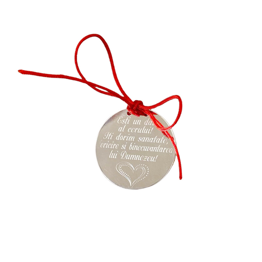 Banut You are a gift from heaven - Silver heart