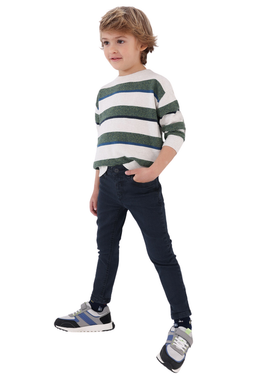 Pantaloni Lungi Skinny Fit Bleumarin pentru Baieti 4524 Mayoral