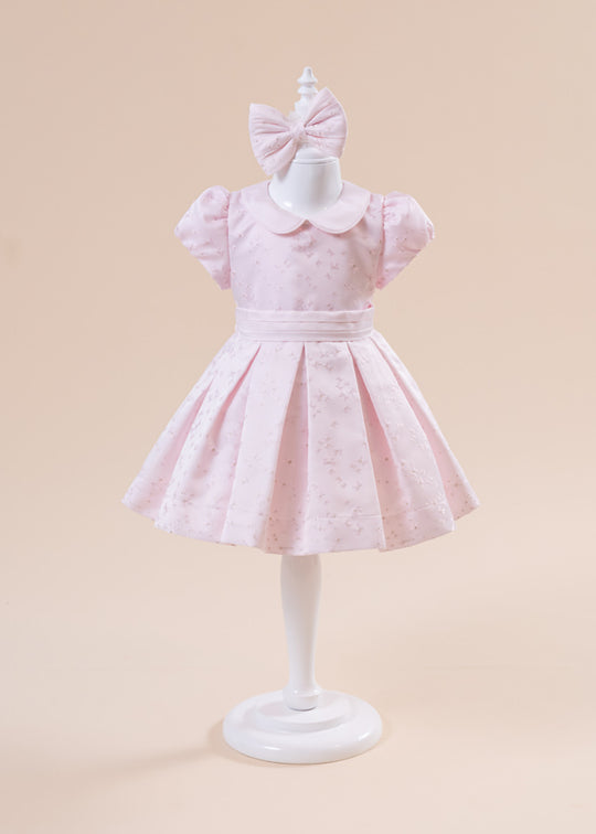 Elegant Dress Natasa Brocard Pink Flowy Print AnneBebe