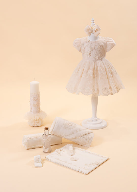 Aida 3 Piece Set, Dress, Trunk and Candle AnneBebe