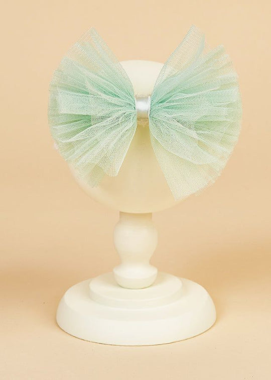 Bentita Cu Funda Tull Verde Fetite AnneBebe