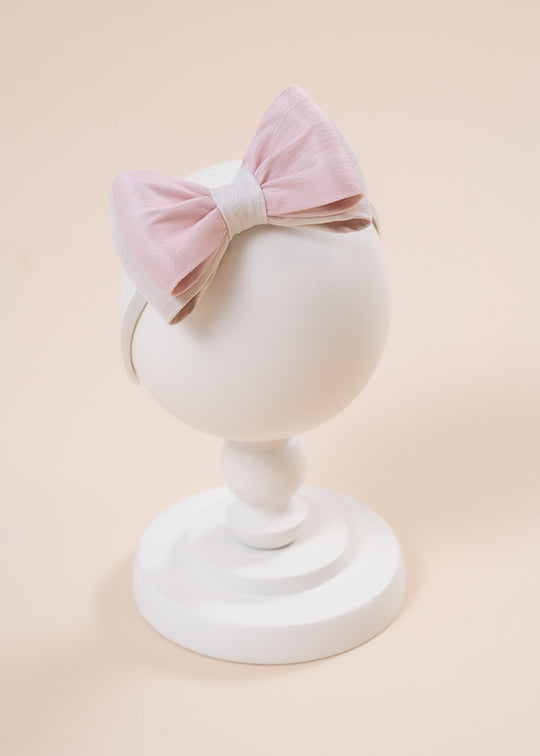 Elegant Okena Pink Double Bows AnneBebe