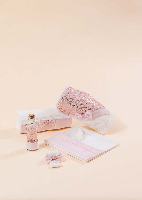 Trusou Ligia Tull Roz Cu Paiete AnneBebe