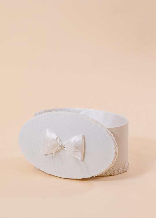Cufar Amira Rotund Crem Dantela 3D AnneBebe