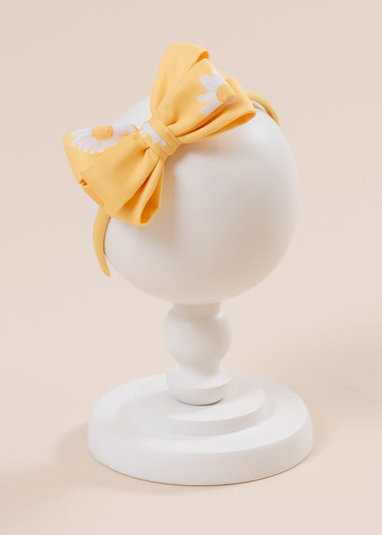 Cordeluta Casual Lilith Bow Yellow Margarete AnneBebe