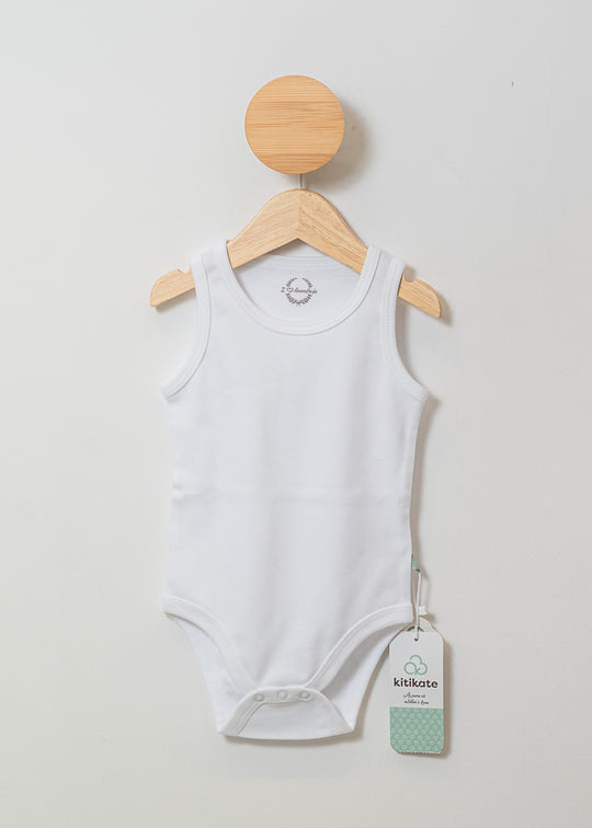 Maieu Body Bebelusi Bumbac Organic Alb 67057 Kity Kate