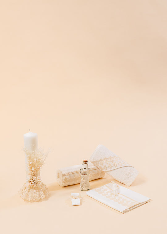 Baptism Set Ilona 2 Pieces, Candle and Baptismal Kit AnneBebe