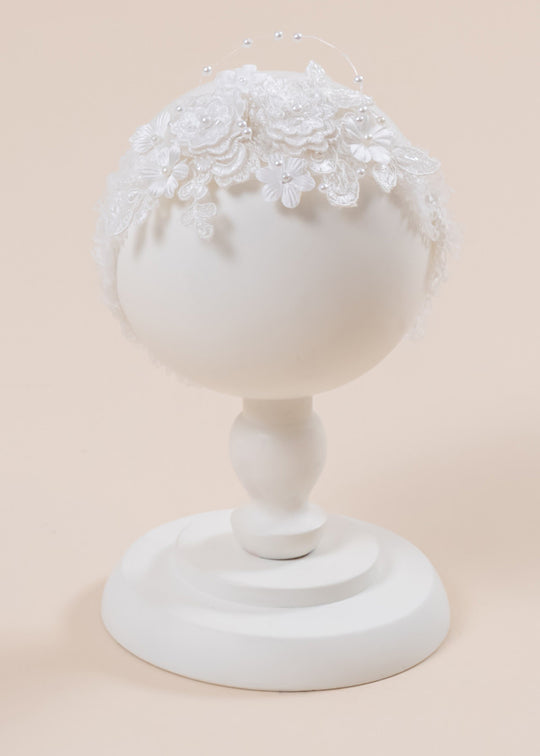 Bentita Sienna Dantela Cu Perle Si Flori 3D Annebebe