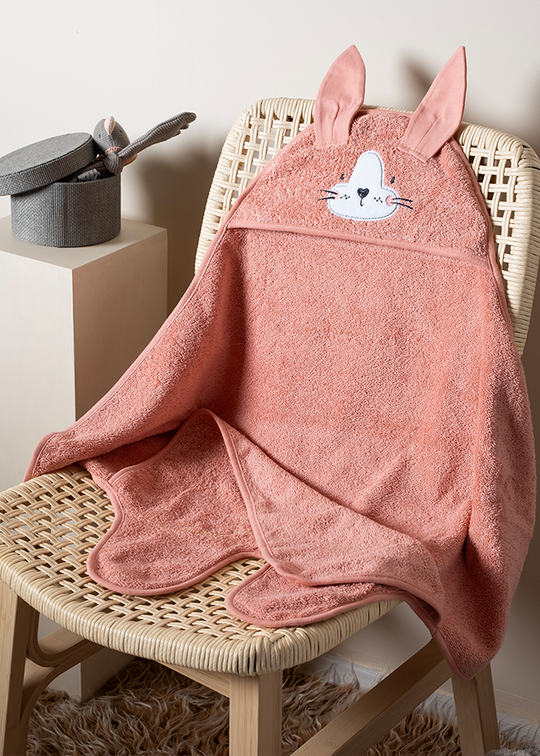 Coral Swaddling Bath Towel 70 cm 8916 FUNNABABY
