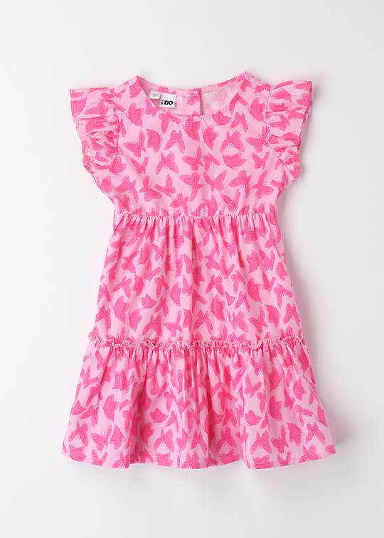 Pink Dress With Butterflies 4B494.G2 iDO