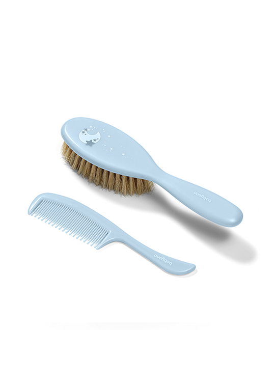 Soft Hair Brush and Comb Set Bleo 567/04