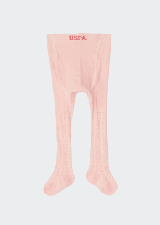 Dres Roz din Bumbac pentru Fetite USB1330 Us Polo Assn