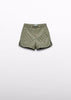 Pantaloni scurti verzi matlasati piele ecologica art 5720 col 6 Abel & Lula