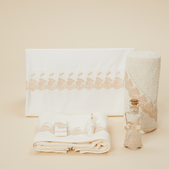 Carla Truss Cream Pink Lace і Cappuccino AnneBebe