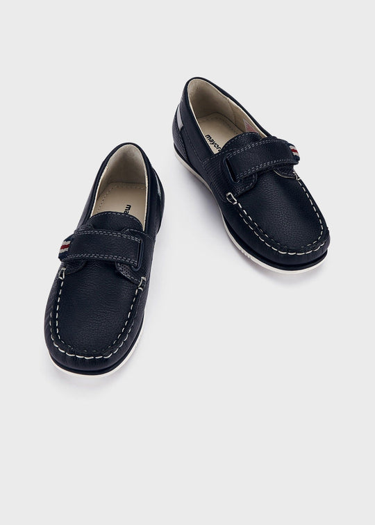 Mocasini Baieti Piele Naturala Bleumarin Cu Arici Mayoral 41486